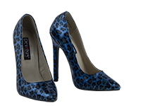 Scarpe Leopardate tacco