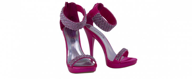 Pleaser Sandali alla Caviglia Fucsia tacco 13 numero 35