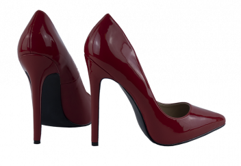 Pleaser Décolleté Rosso tacco alto 13,5 numero 40